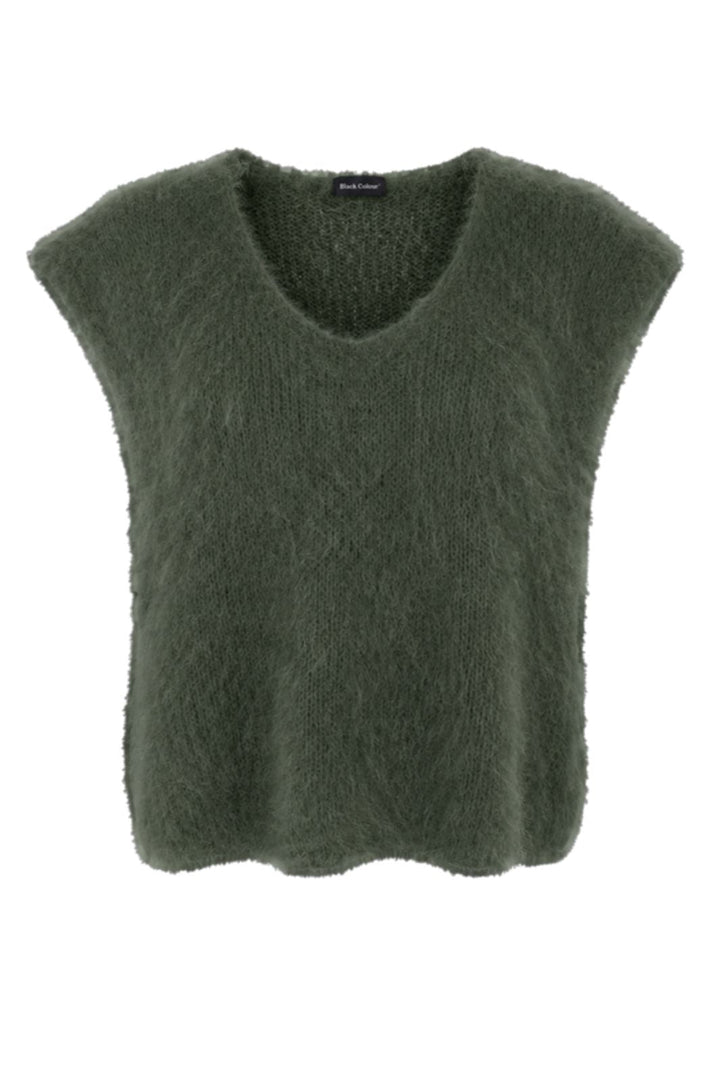 Black Colour - Bcbjoerk Pullover Vest 1252 - Army