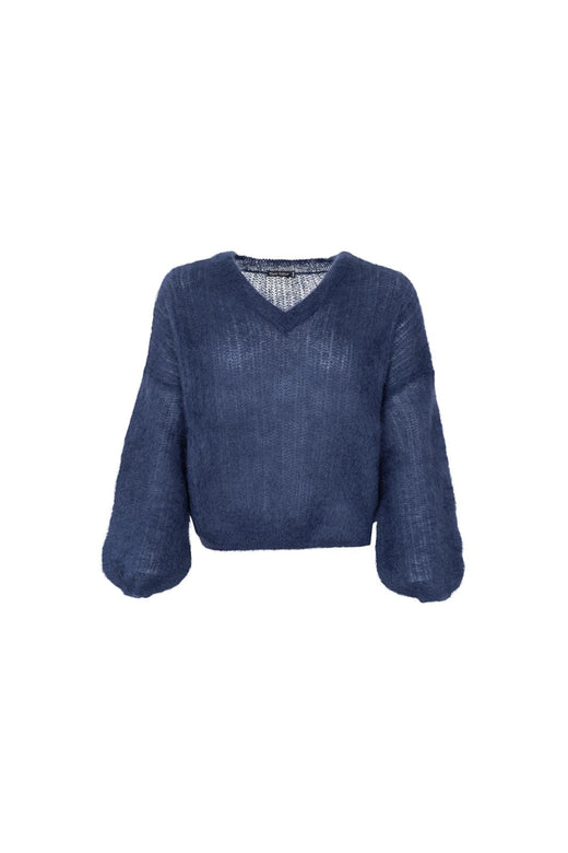Black Colour - Bcbjoerk Rib Jumper 1263 - Navy