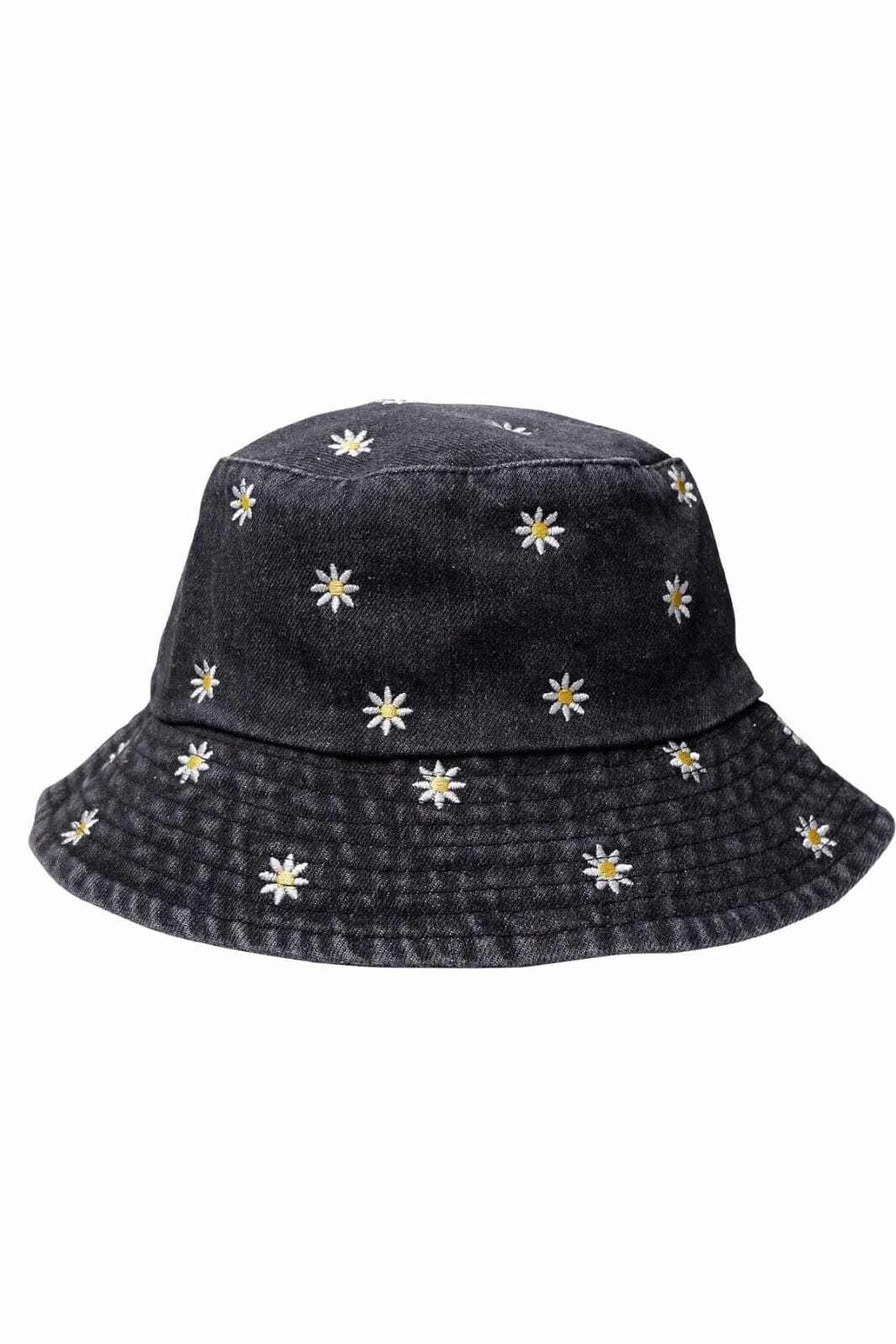 Black Colour - Bcdaisy Bucket Hat 8006 - Black