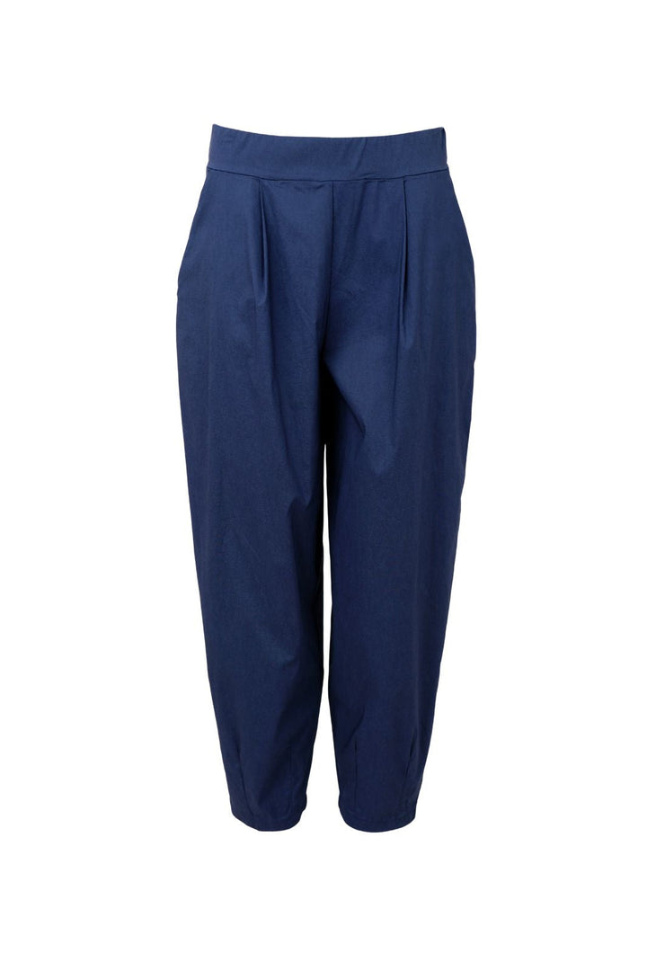 Black Colour - Bcdavina Barrel Pant 40900 - Dk. Denim Melange