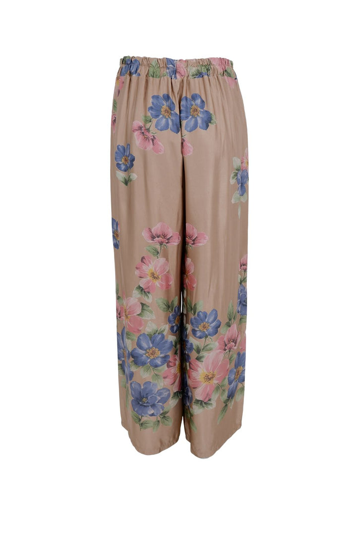 Förbeställning - Black Colour - Bcemme Flower Pants 40950 - Frappe