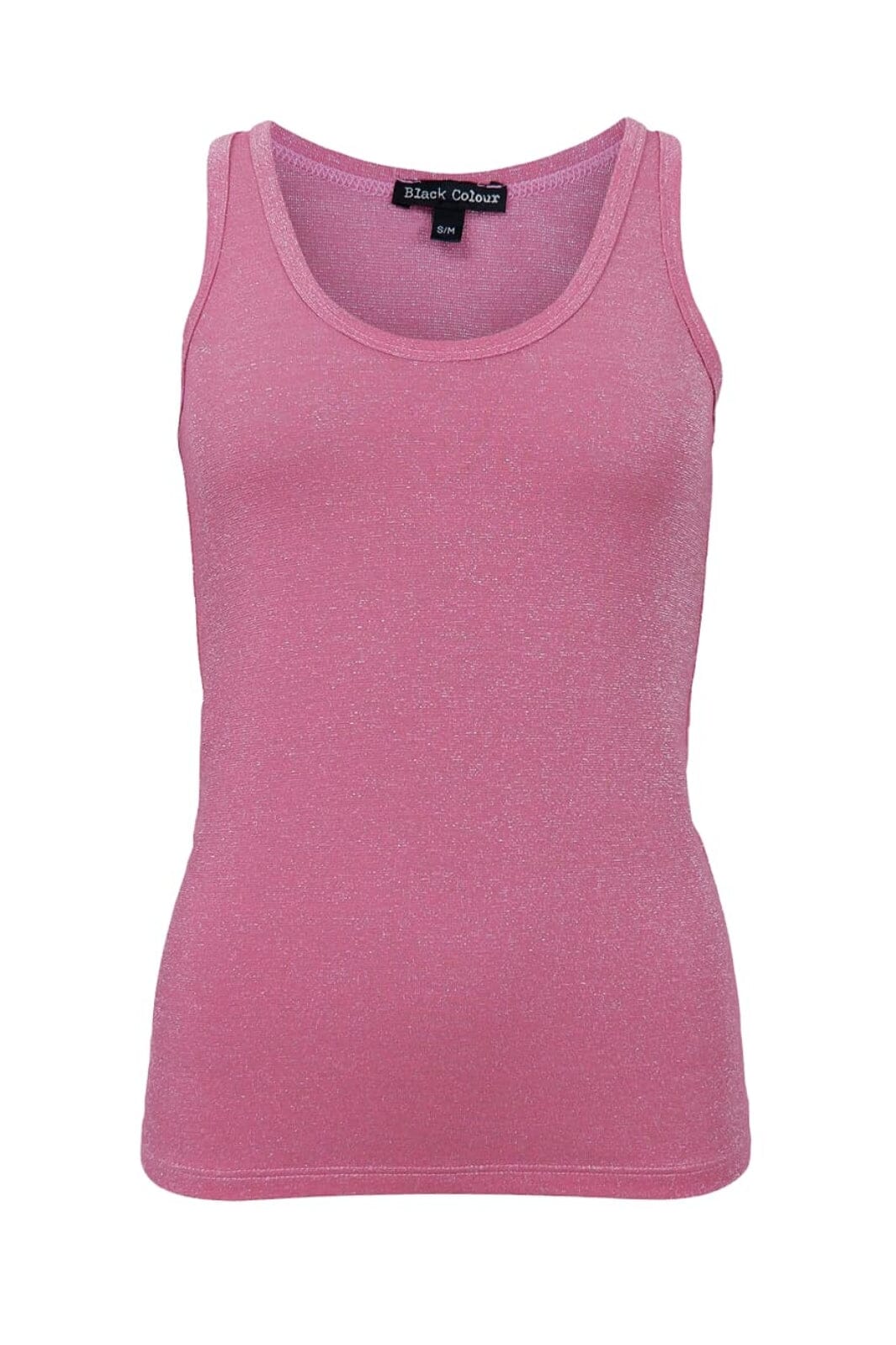 Black Colour - Bcfaye Lurex Top 40055 - Shirts,Musthaves - Soft Pink