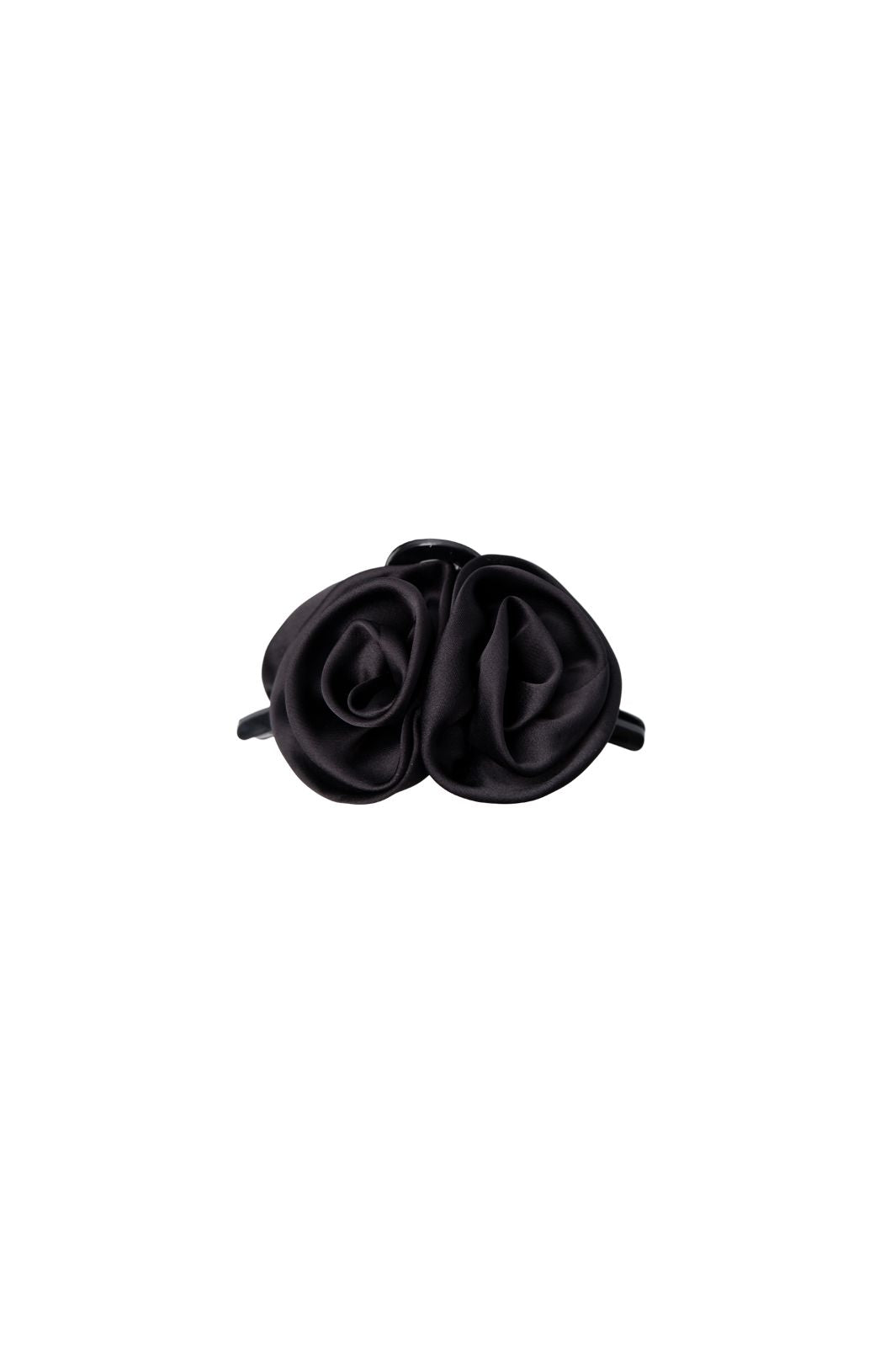 Black Colour - Bcfina Flower Hair Claw 6067 - Black