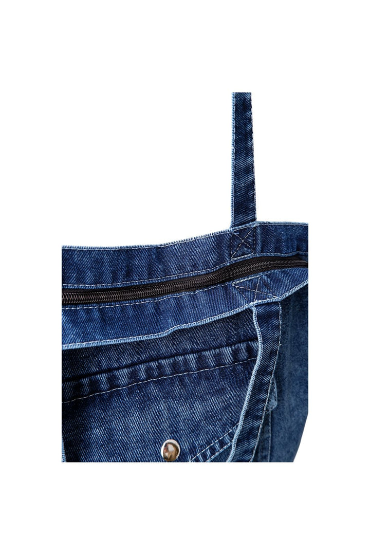 Black Colour - Bchalle Denim Bag 9378 - Dk. Denim Single Pocket