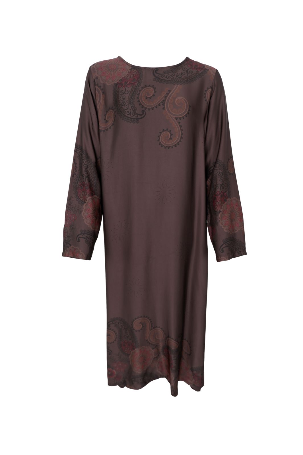 Black Colour - Bcjasmine Long Dress 40932 - Mocca