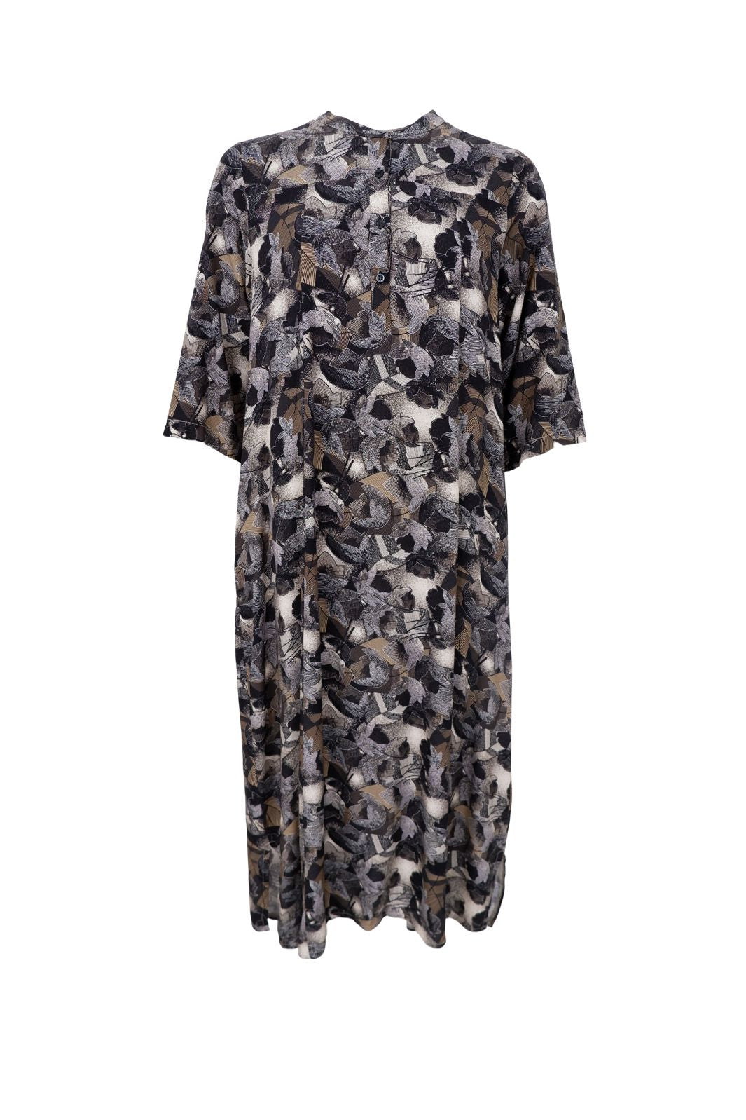 Black Colour - Bckenna Shirt Dress 40927 - Fall Black