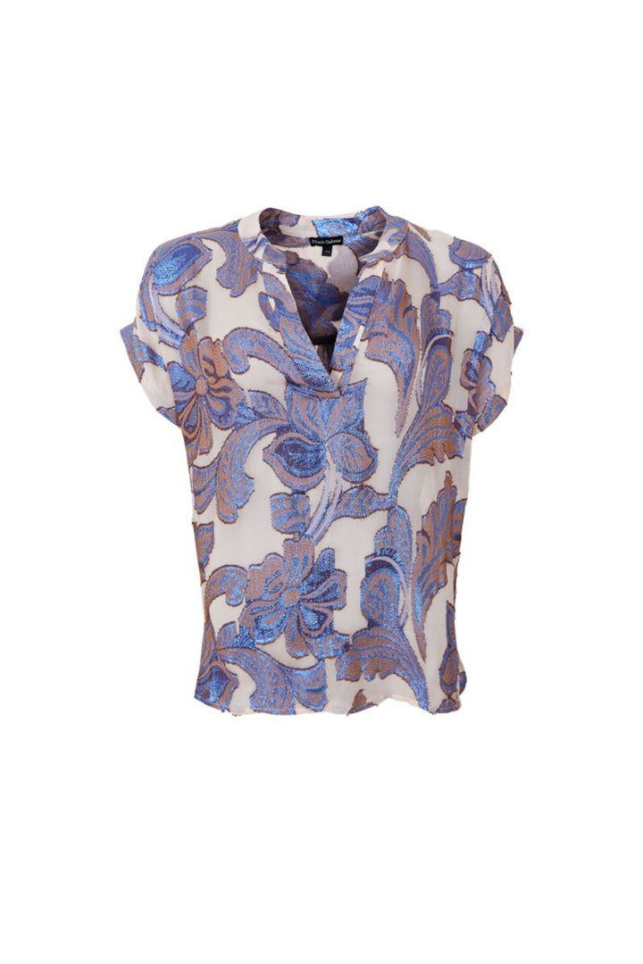 Black Colour - Bckenzie Ss Blouse 41130 - Blue