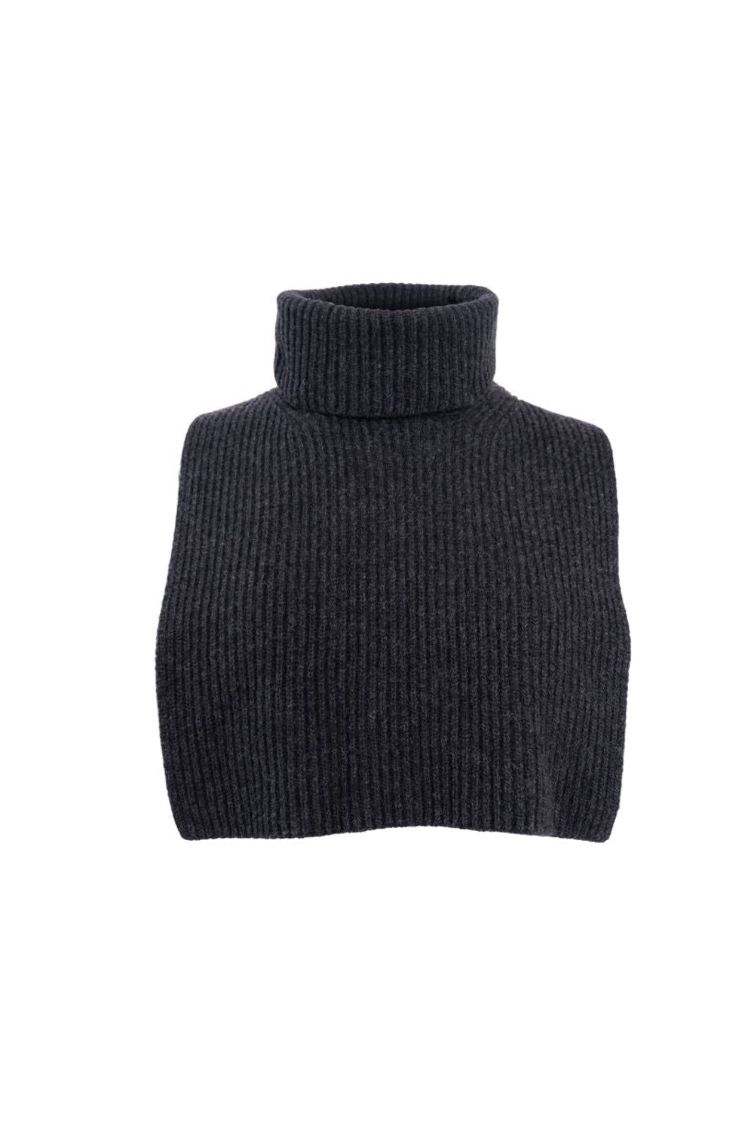 Black Colour - Bcknox Neckwarmer 8055 - Dk. Grey