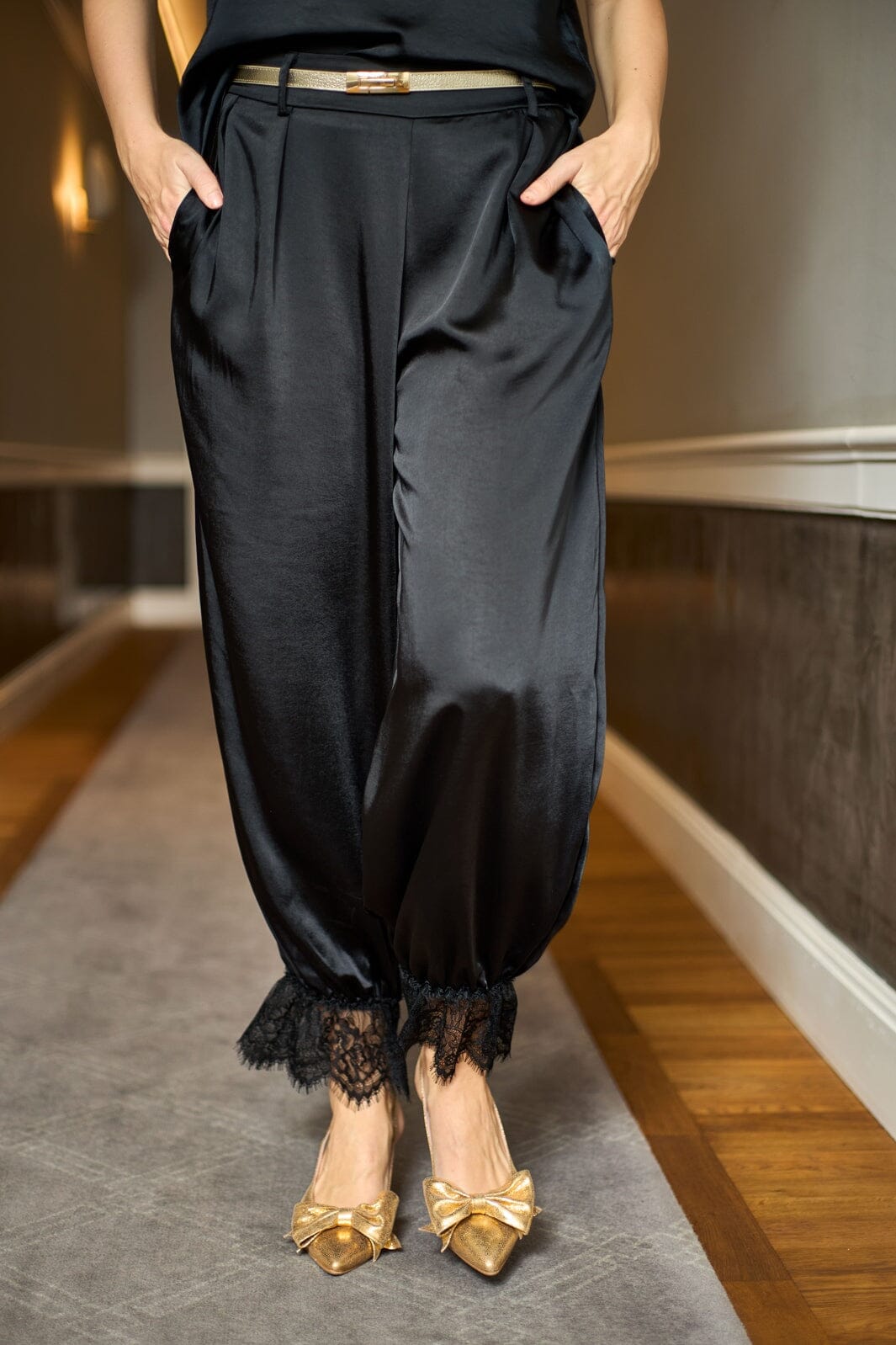 Black Colour - Bclucinda Bloomers Pant 41350 - Black