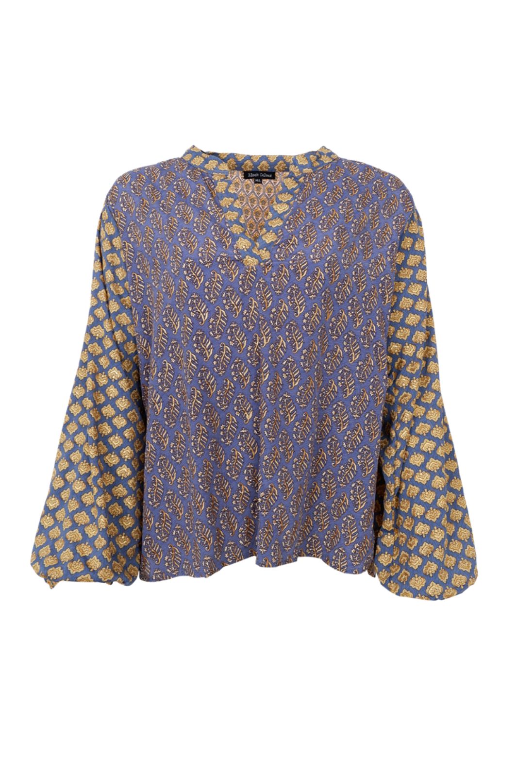Black Colour - Bcluna Blouse 39232 - Blue Multi