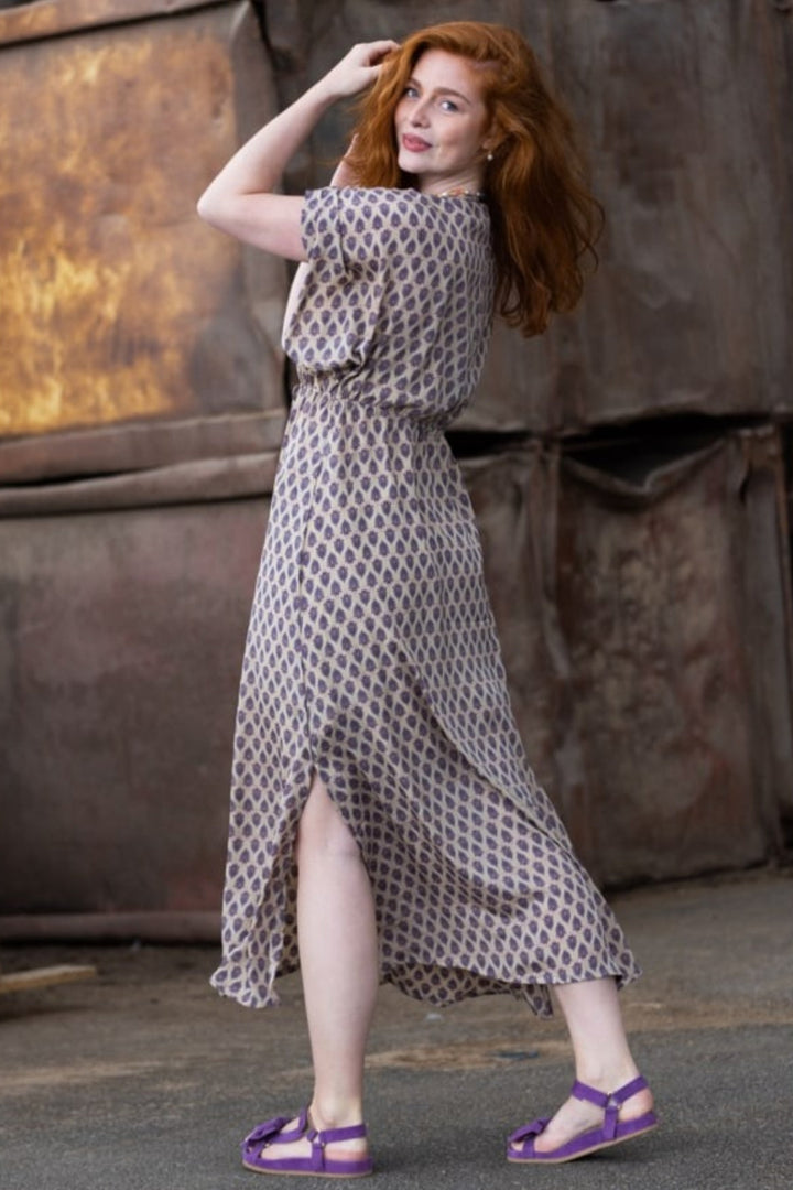 Black Colour - BcLuna Long V-Neck Dress - Savannah Rose Kjoler 