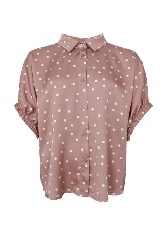 Black Colour - Bcmabel Shirt Blouse 40988 - Nougat Dot