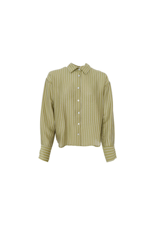 Black Colour - Bcmalone Shirt 41232 - Dk. Lime