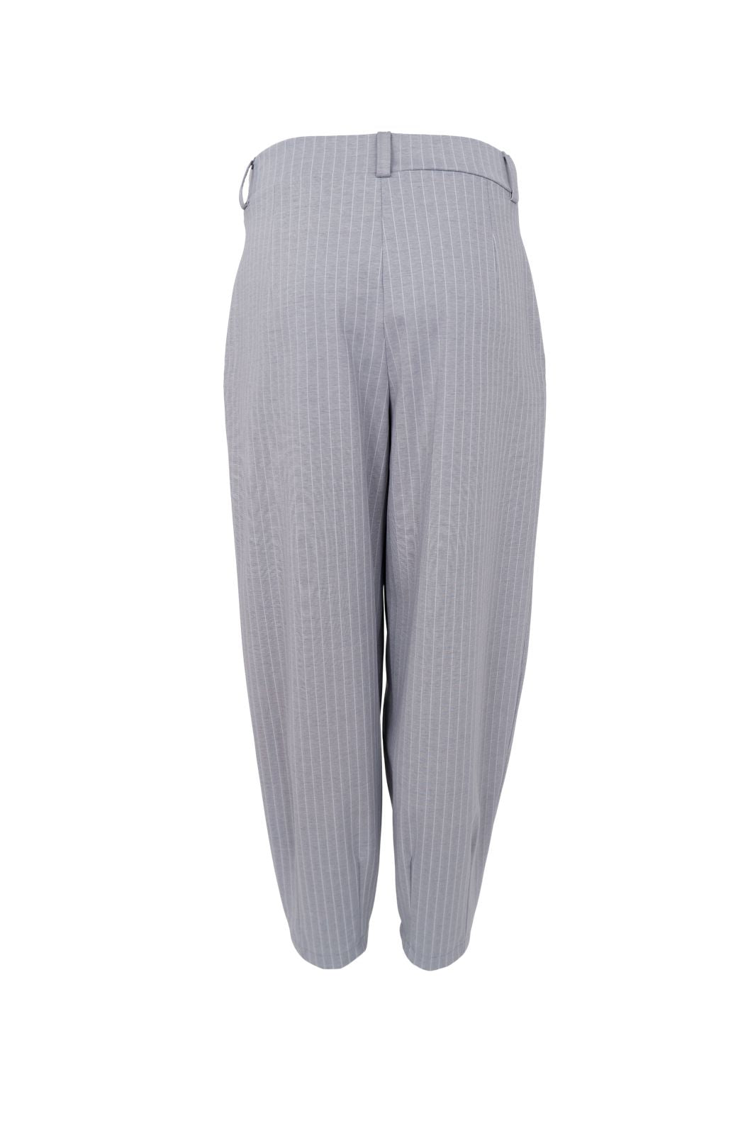 Black Colour - Bcmilano Barrel Pant 41109 - Grey Stripe