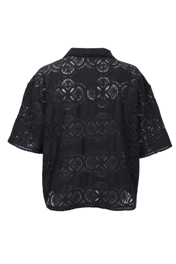 Black Colour - Bcmilos Lace Blouse 40877 - Black
