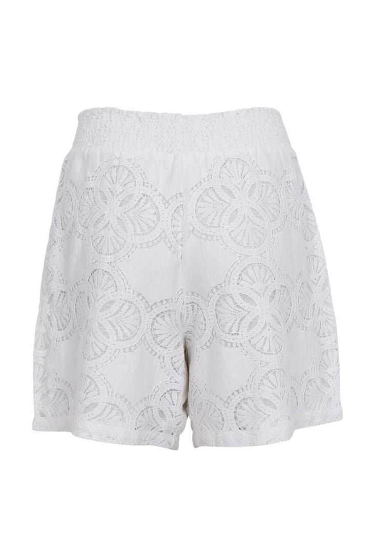 Black Colour - Bcmilos Lace Shorts 40876 - Off White
