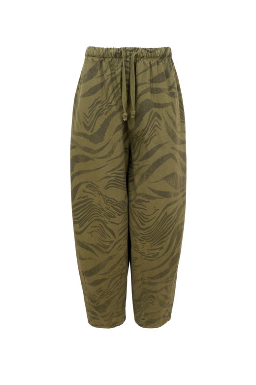 Black Colour - Bcofelia Barrel Pant 41345 - Army