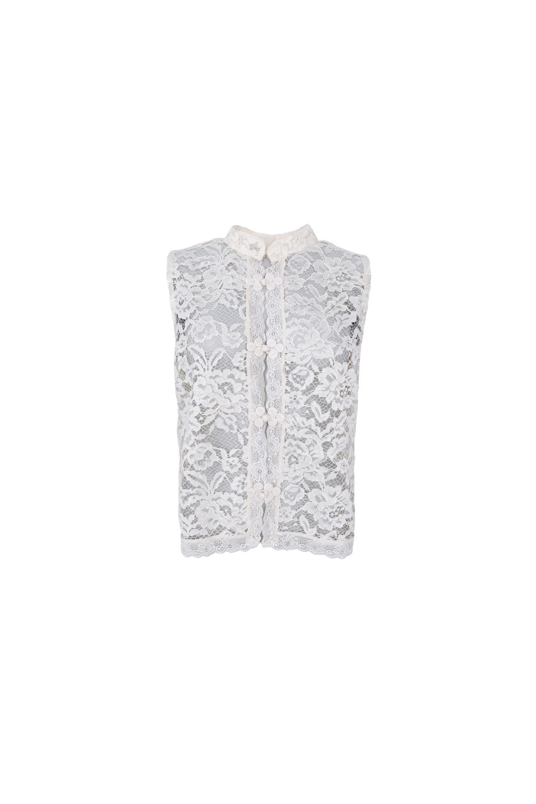 Black Colour - Bcrosa Napoleon Top 41300 - Shirts - Off White