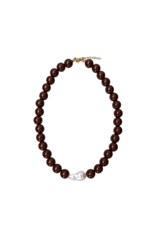 Black Colour - Bcsavina Necklace 4565 - Army