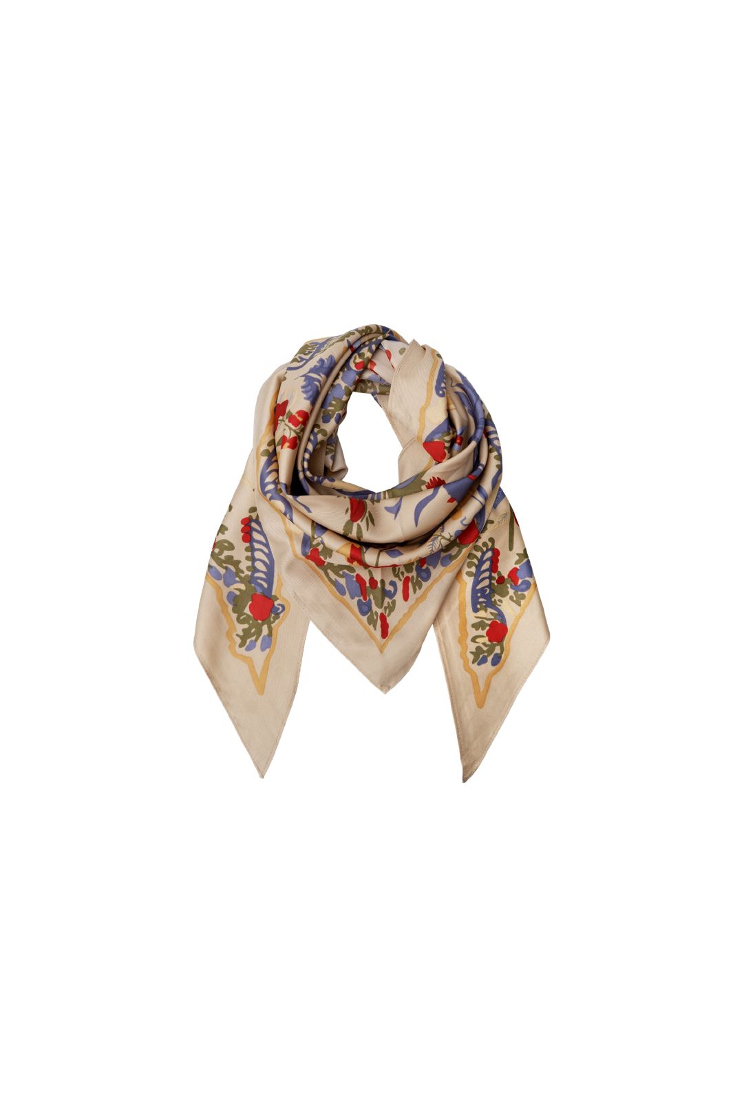 Black Colour - Bcvinja Triangle Scarf 208433 - Beige