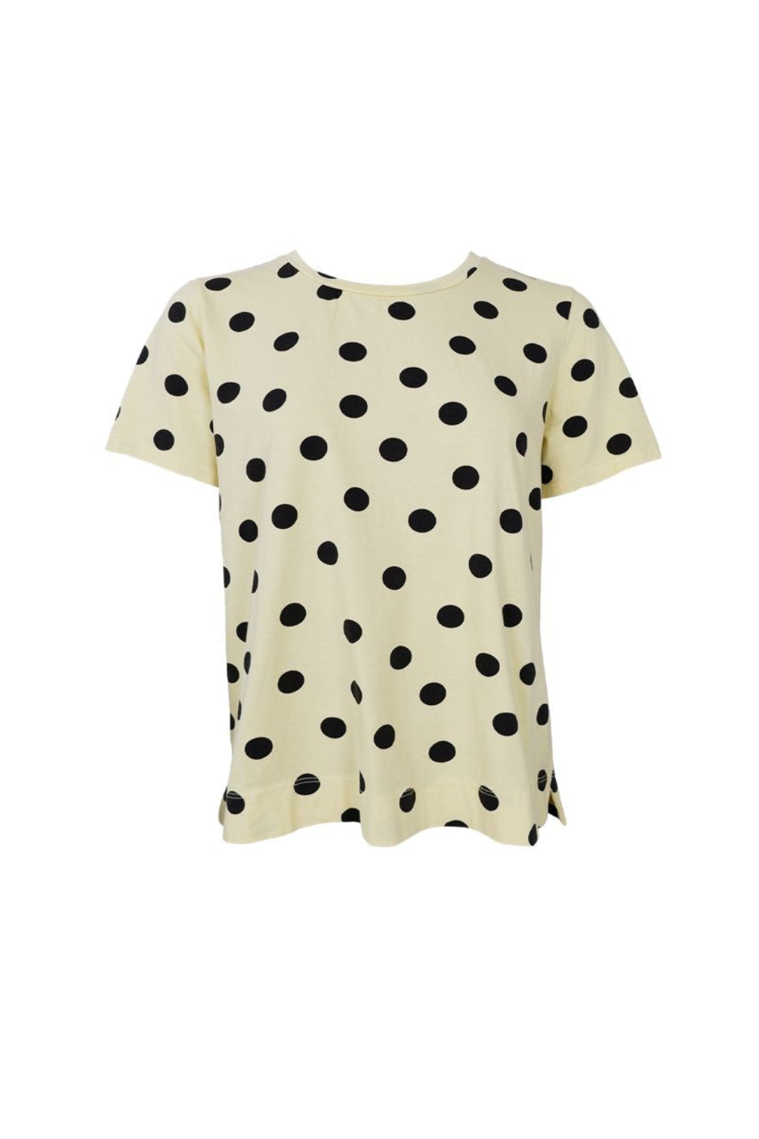 Black Colour - Bczelda S/S T-Shirt 40997 - Shirts - Butter Yellow Dot