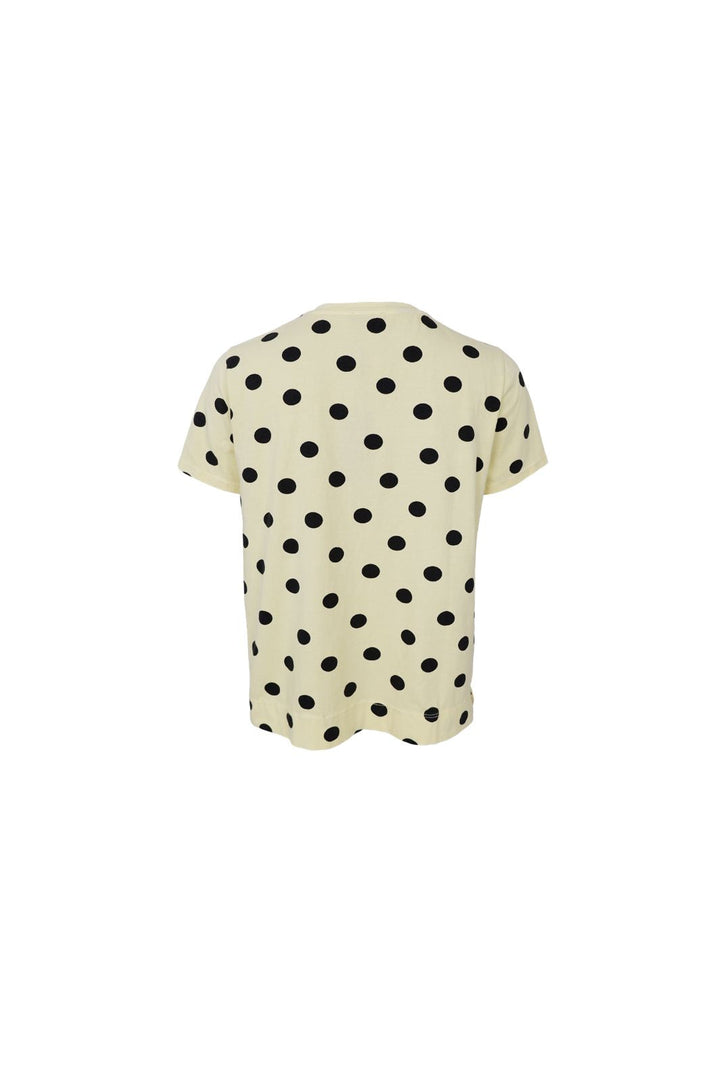 Black Colour - Bczelda S/S T-Shirt 40997 - Shirts - Butter Yellow Dot