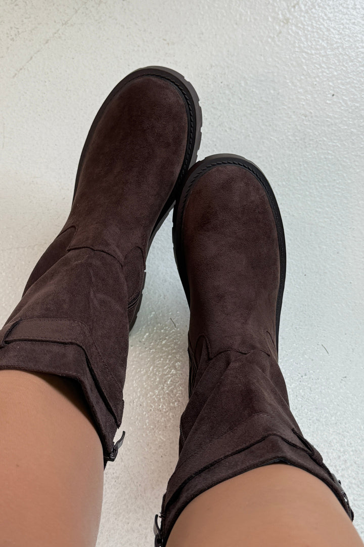 Bloom - Amaryllis Boots - Dark Maroon Støvler 