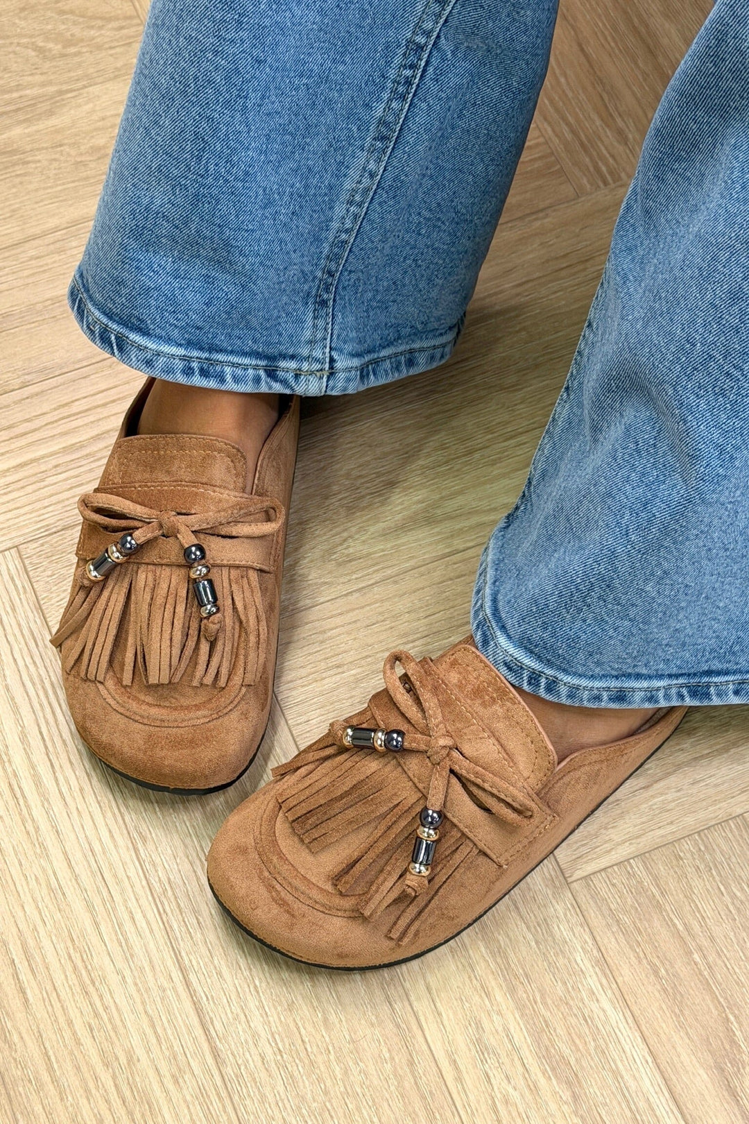 Bloom - Aster Loafers - Camel Loafers 
