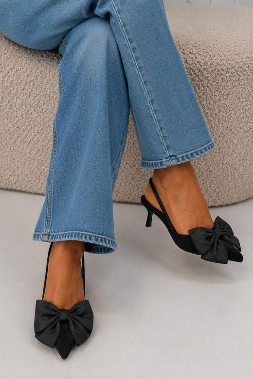 Bloom - Borage Stiletto - Black Stiletter 