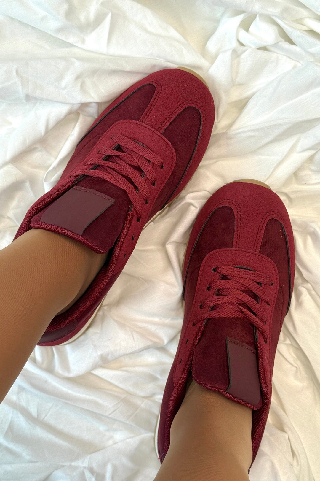 Bloom - Buttercup Sneakers - Burgundy Sneakers 