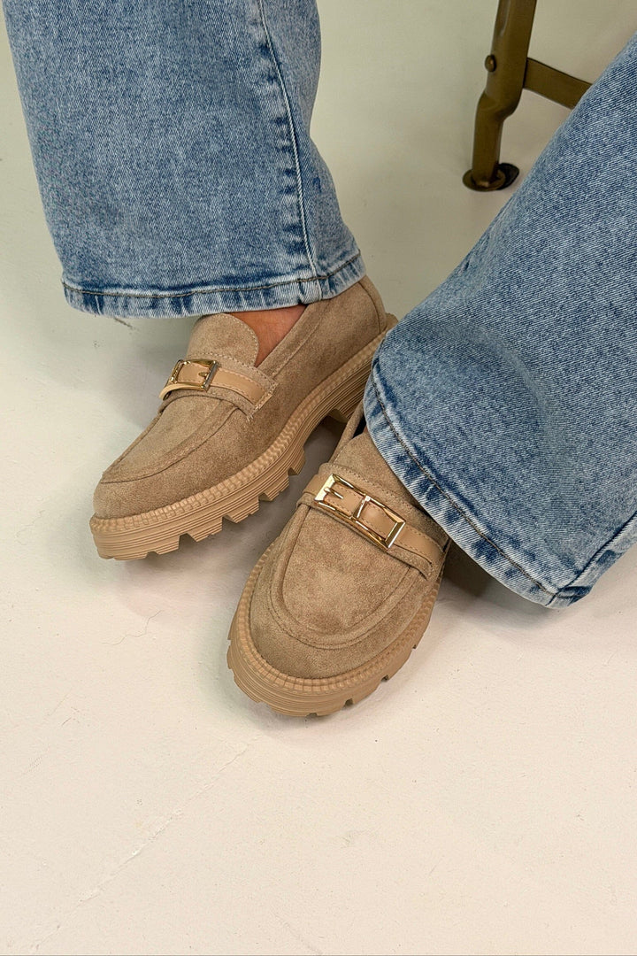 Bloom - Josette Loafers - Beige Loafers 