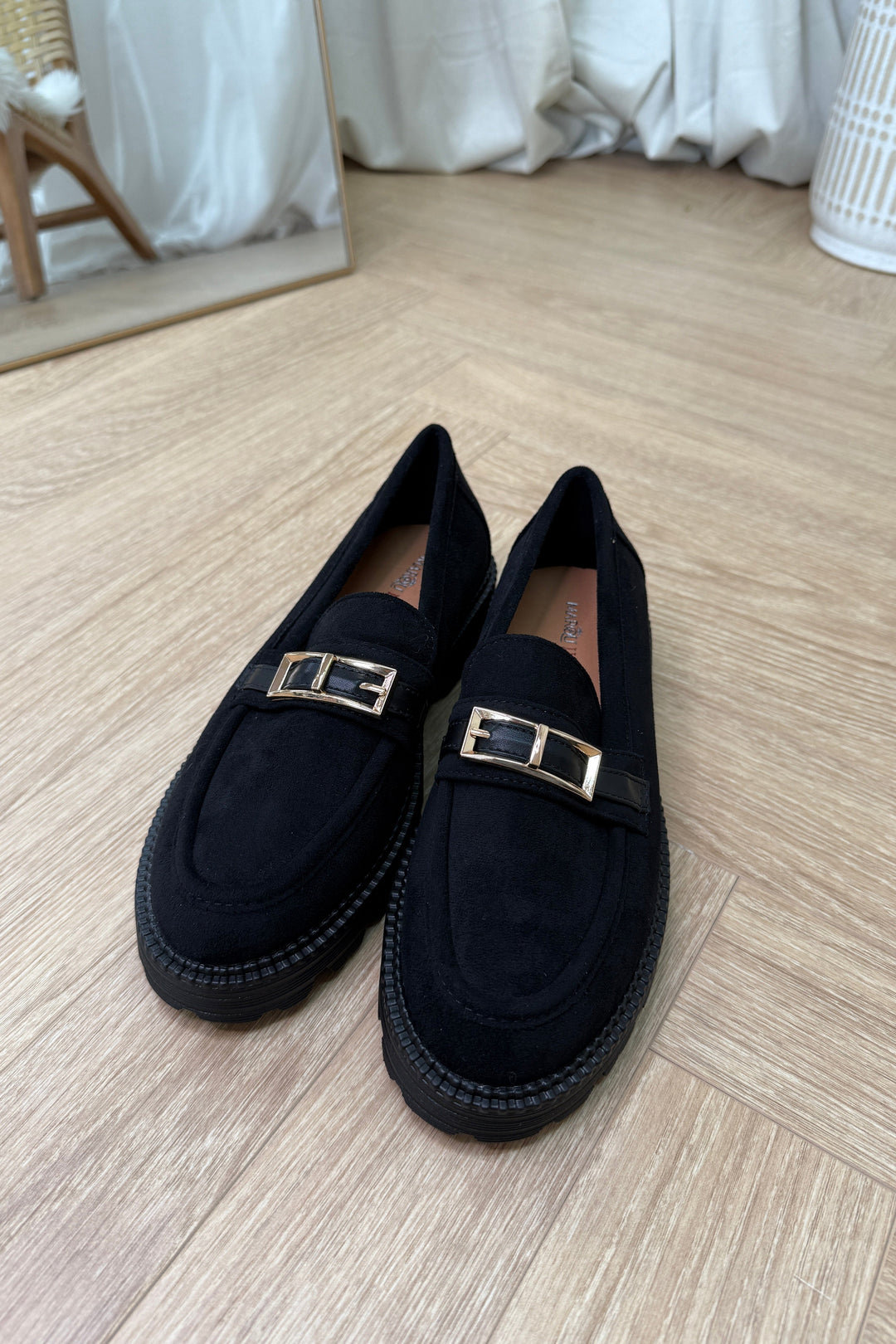 Bloom - Josette Loafers - Black Loafers 