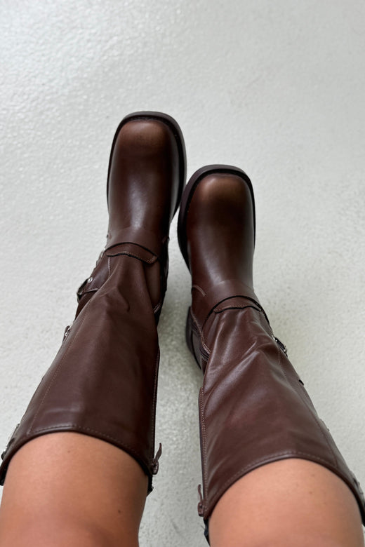 Bloom - Natascha Boots - Dark Brown Støvler 