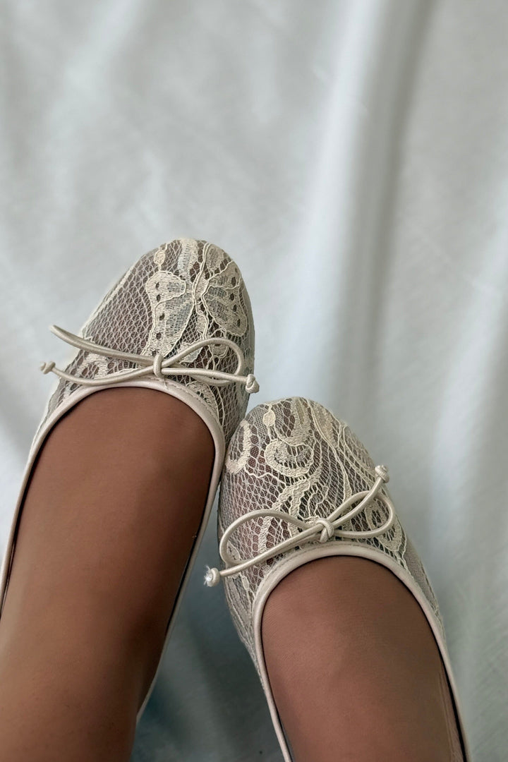 Bloom - Rose Ballerina - Beige Ballerinaer 
