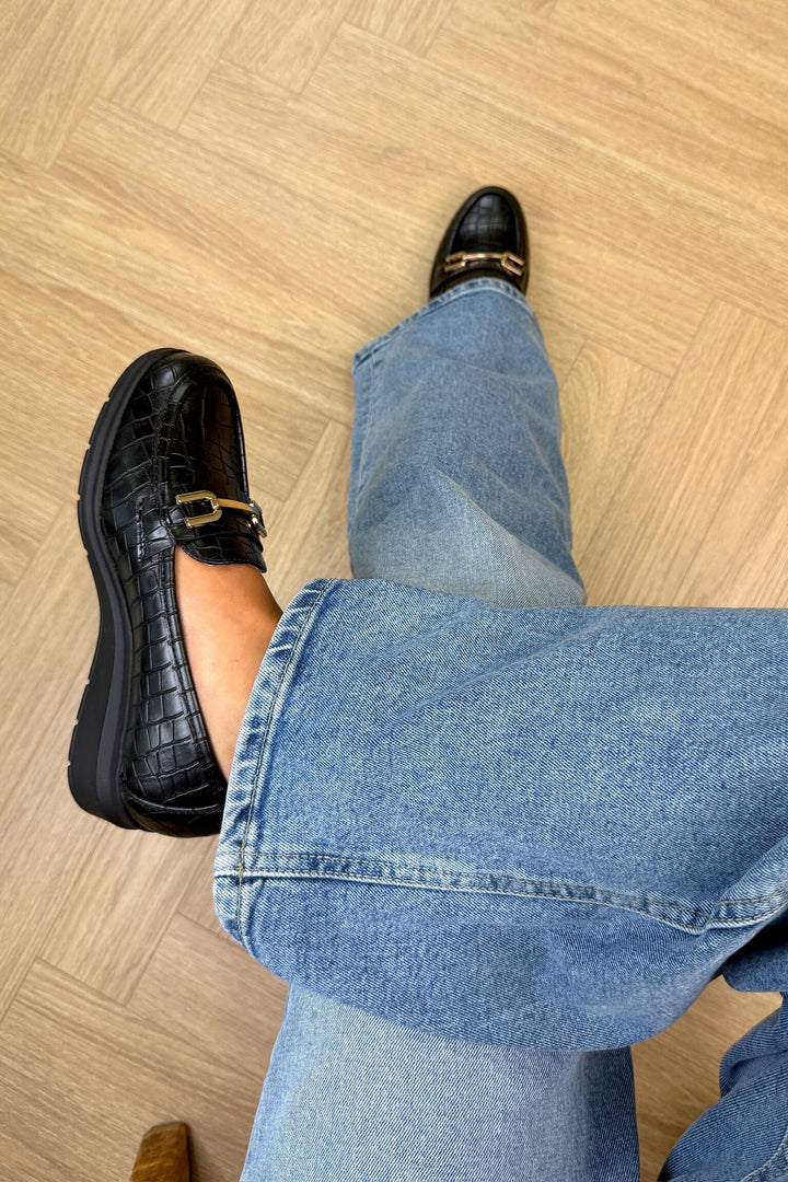 Bloom - Rue Loafers - Black Loafers 