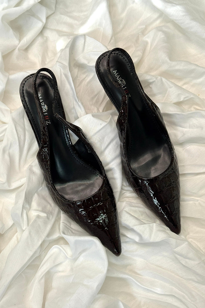 Bloom - Sorrel Stiletto - Dark Maroon Stiletter 