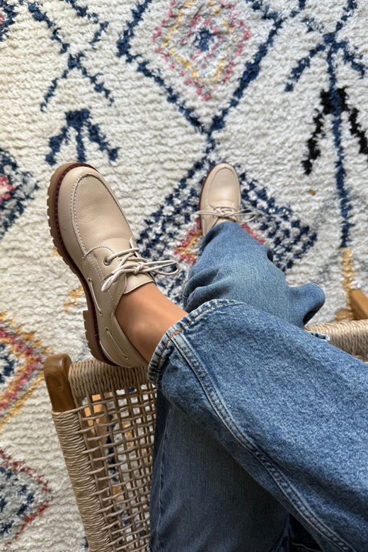 Bloom - Sunflower Loafer - Beige Loafers 