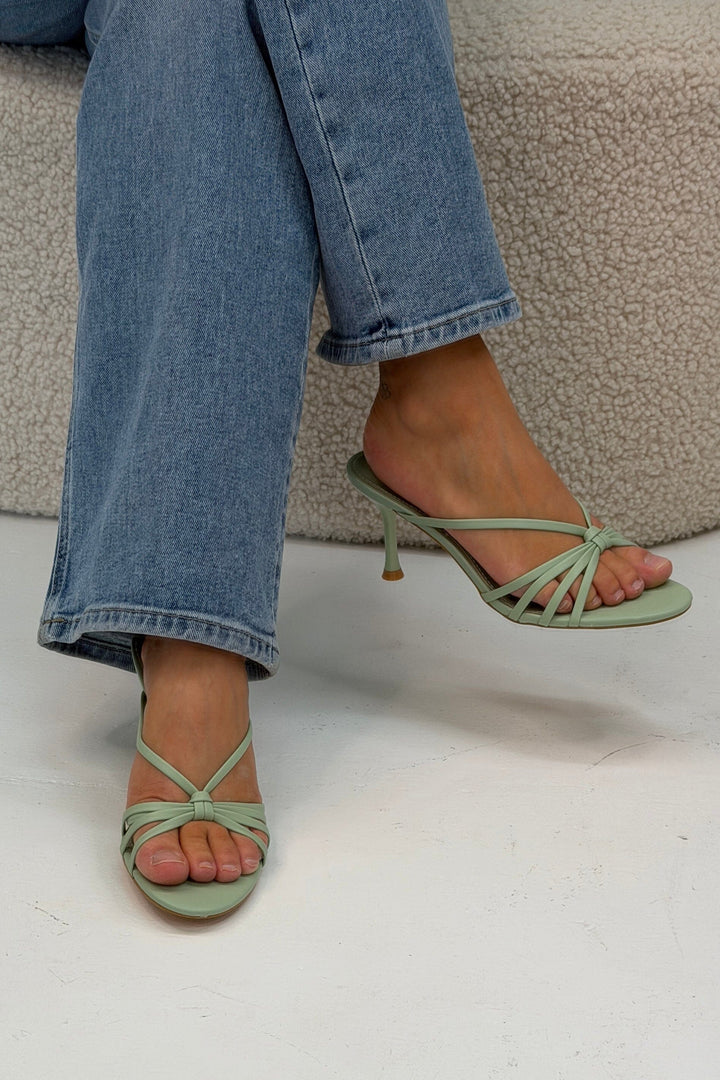 Bloom - Sweet Pea Stiletto - Green Stiletter 