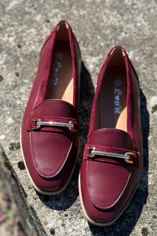 Bloom - Zinnia Loafer - Red Loafers 