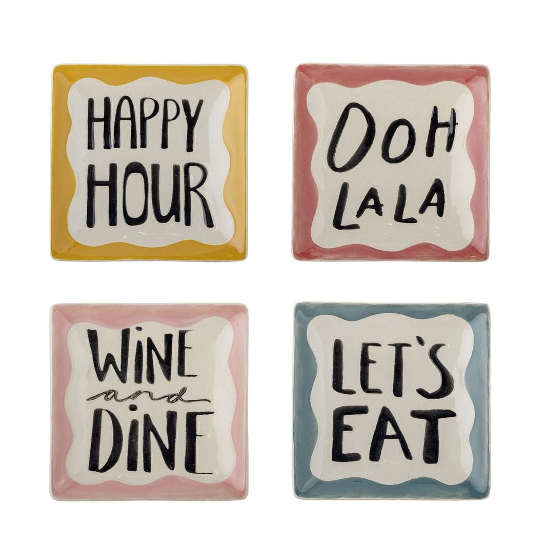 Bloomingville - Soline Tallerken, Multifarvet, Stentøj 82072762 - Multi