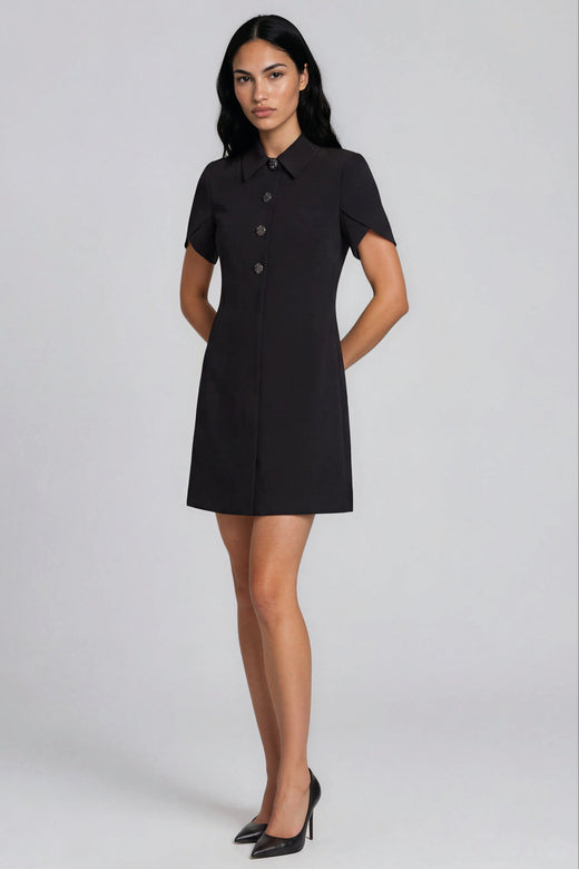 Bruuns Bazaar - Rubysusbbzendia Dress Bbw5204 - Black Kjoler 
