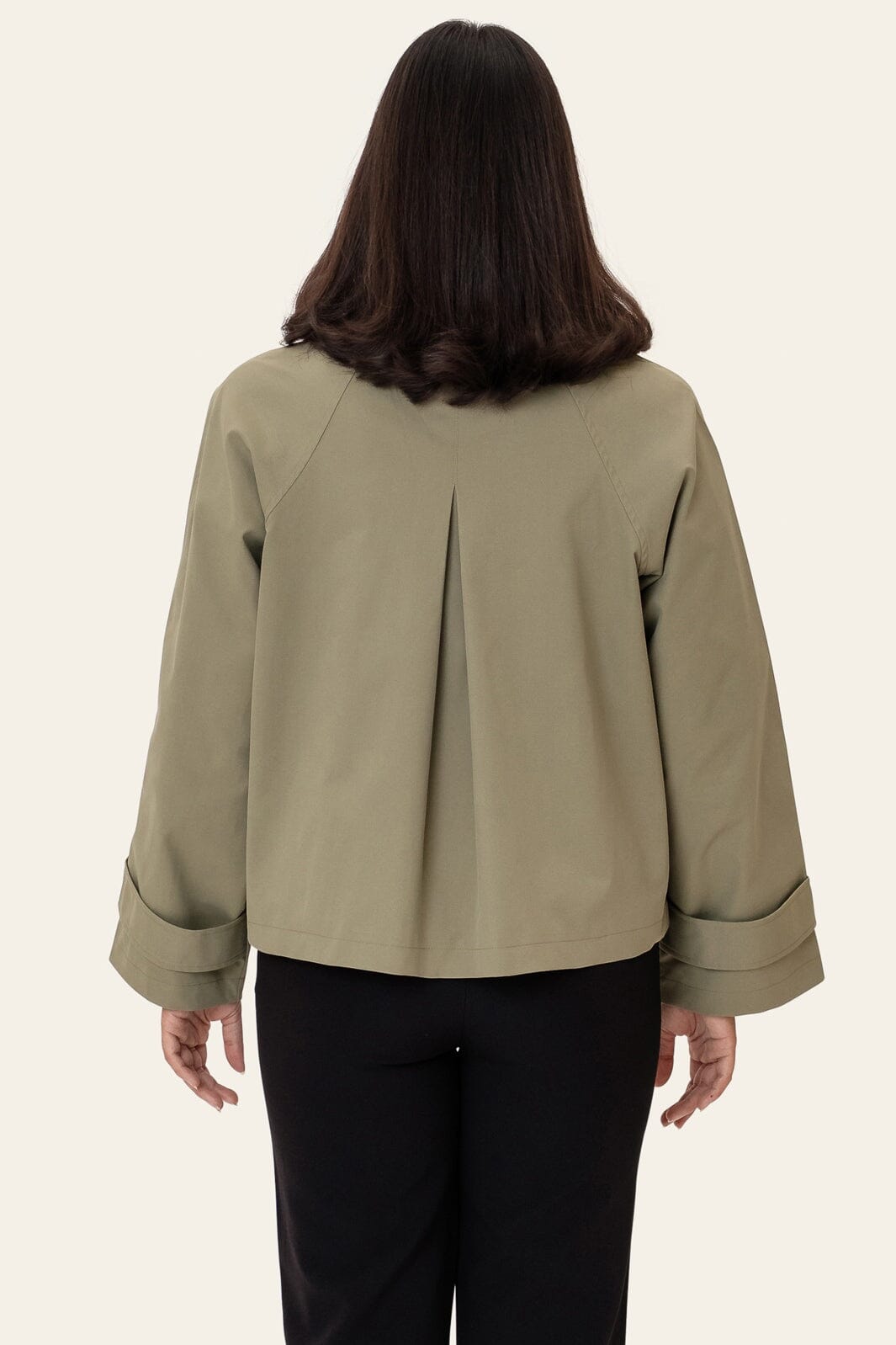 BYIC - Avaic Short Trenchcoat A2519 - Dark Khaki