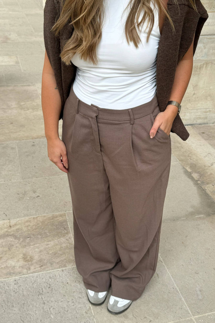 BYIC - Celina Pants - Brown Bukser 