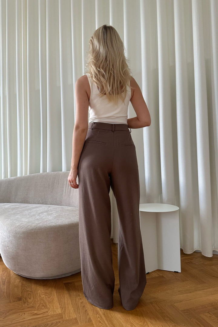 BYIC - Celina Pants - Brown Bukser 