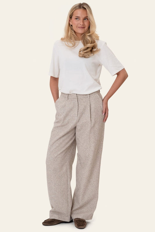 BYIC - Celinaic Pants A2351 - Beige Melange