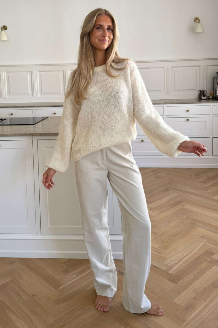 BYIC - Idaic Pullover 5267 - White Sweatshirts 