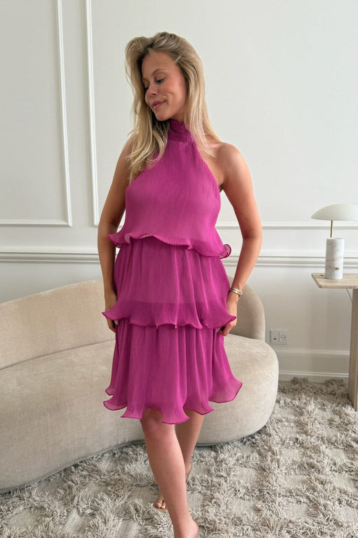 BYIC - Karmenic Dress A23993 - Fuchsia Pink
