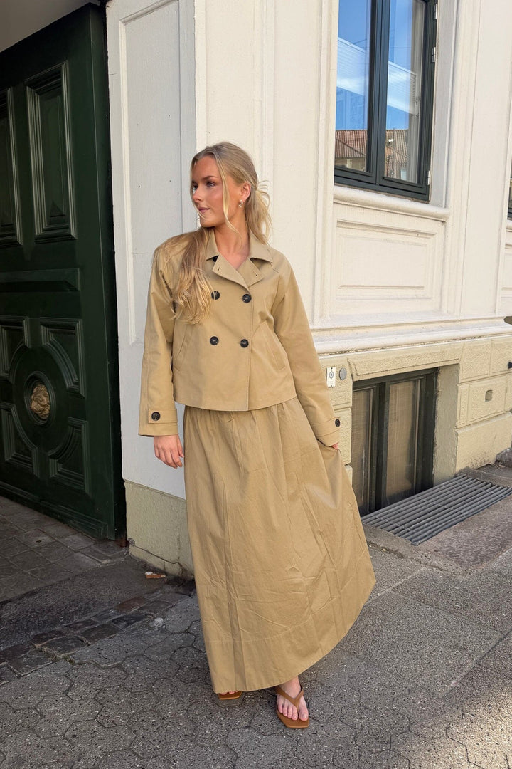 Byic - Lunaic Trenchcoat A2320 - Dark Beige Jakker 