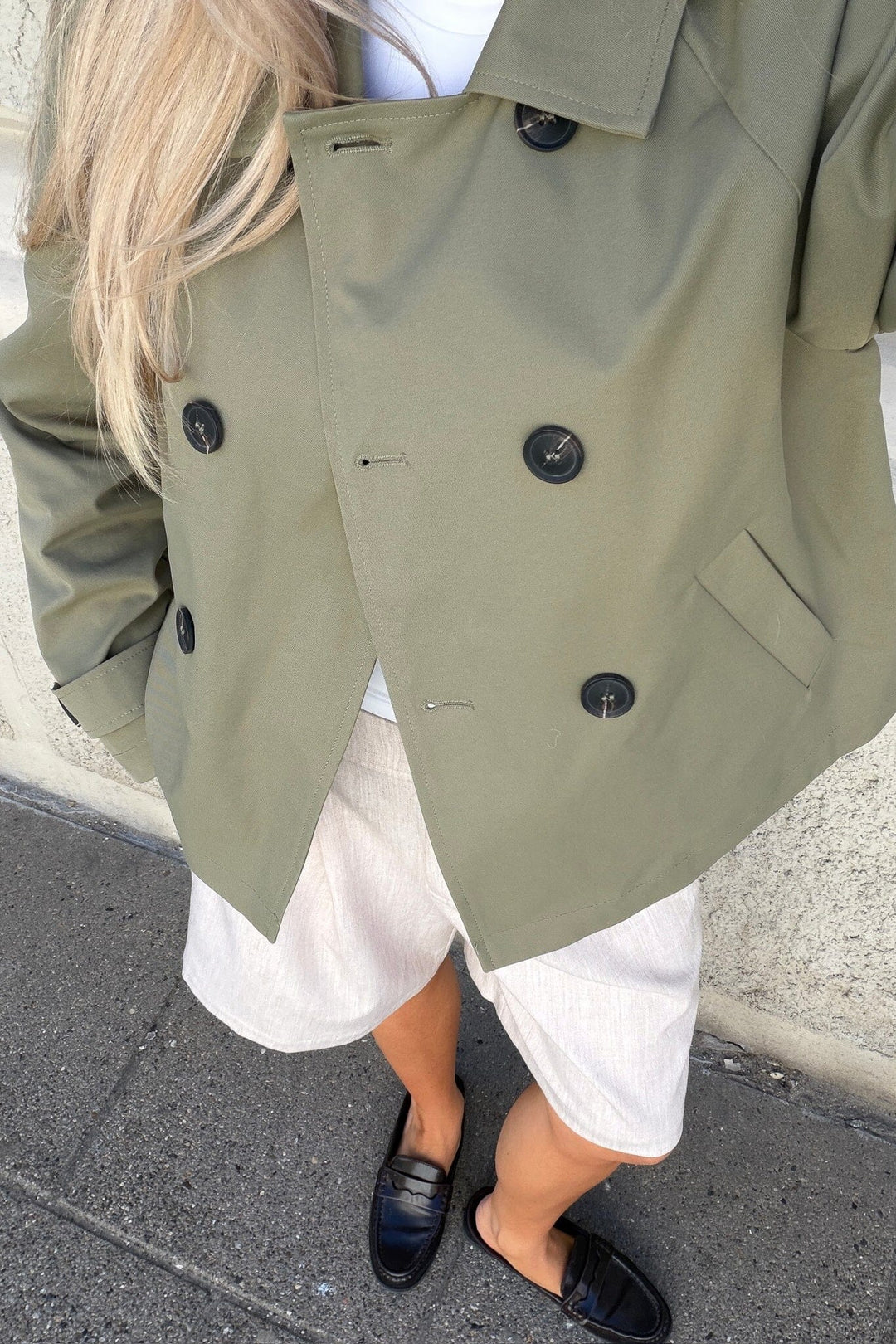 BYIC - Lunaic Trenchcoat A2320 - Dark Khaki Jakker 