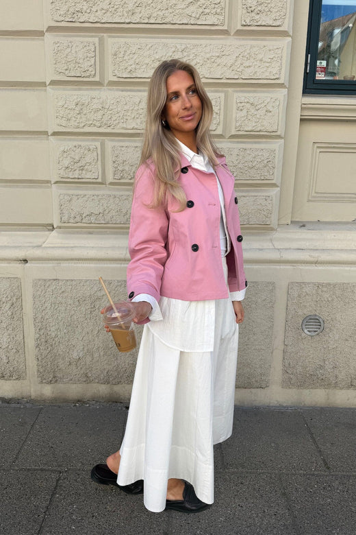 Byic - Lunaic Trenchcoat A2320 - Pink Jakker 